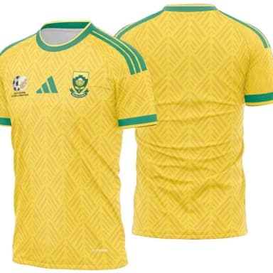 Arte Vetor Camisa Africa do Sul Local 2026