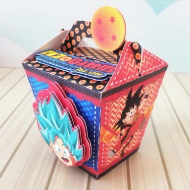 Kit 60 Lembrancinhas Dragon Ball Z