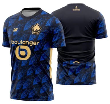 Arte Vetor Camisa Lille Losc Third 2025-2026