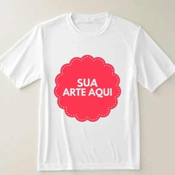 10 Camisetas Branca Personalizada
