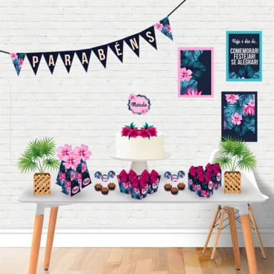 Kit 30 Lembrancinhas Floral