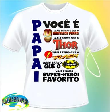 Camiseta Papai 1