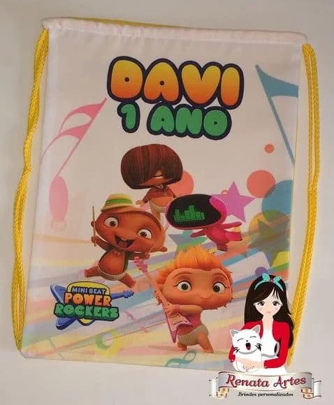 Mochila de Tecido Personalizada M. Beat