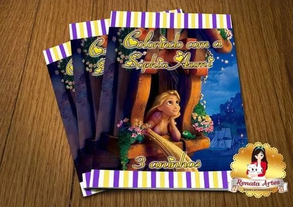 Revista de Colorir com Giz Enrolados