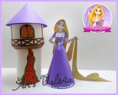 Torre e Princesa Rapunzel
