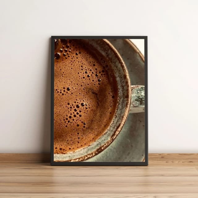 Quadro Decorativo Café Expresso Bebida Quente Cozinha 2278