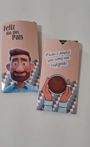 Lembrancinha Dia dos Pais- Porta Café