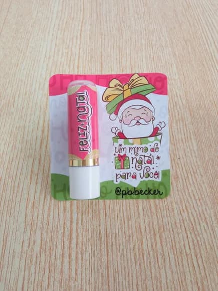 Card com Manteiga de Cacau Natal