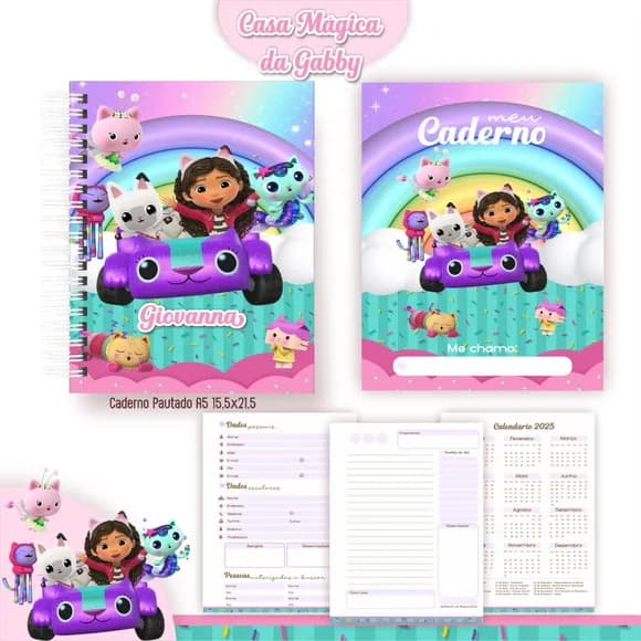 Caderno ou Agenda Personalizada