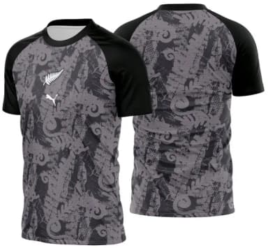 Arte Vetor Camisa Nova Zelanda Pre-jogo 2026