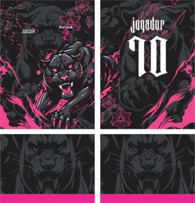 Arte Vetor Camisa Interclasse Pantera Mod-772