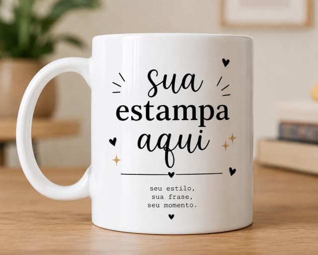 10 canecas personalizadas