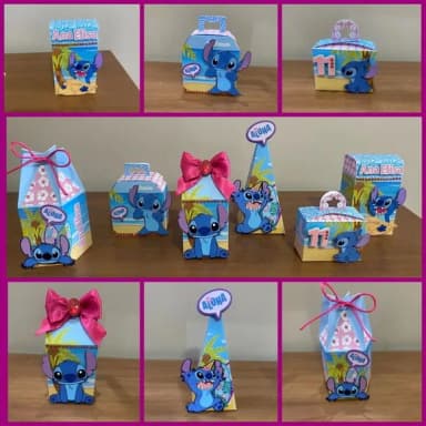 Kit 30 Lembrancinhas - Stitch