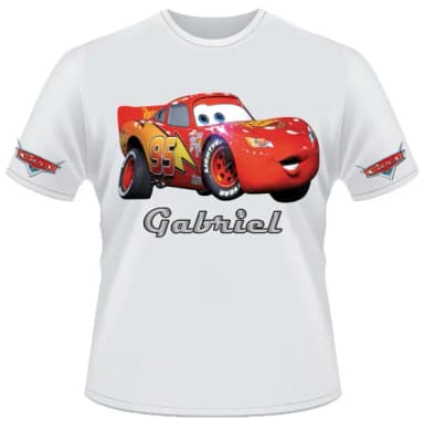Camiseta Cars/Carros
