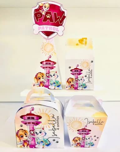 Kit 60 Lembrancinahs Patrulha Canina