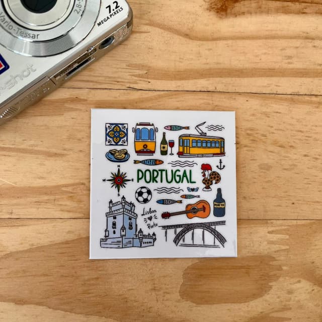 Imã Decorativo Lembrança - Portugal