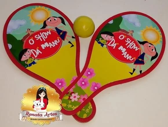Raquetes de Ping Pong Tema Luna