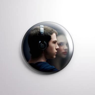 Bottons 13 Reasons Why - Button Boton