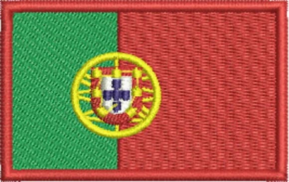 Matriz de Bordado da Bandeira de Portugal