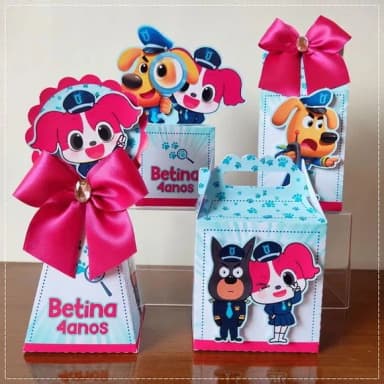Kit 30 Lembrancinhas Detetive Labrador