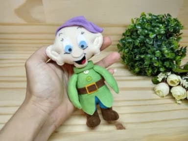 Dunga em Feltro - Branca de Neve e os 7 Anões