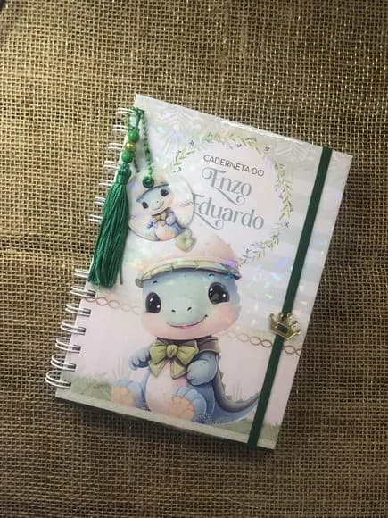 Caderneta de Saúde / Vacinação Personalizada - Dinossauro