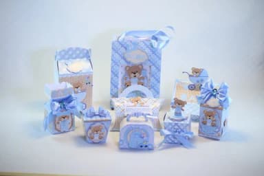 Kit 30 Lembrancinhas Chá de Bebê