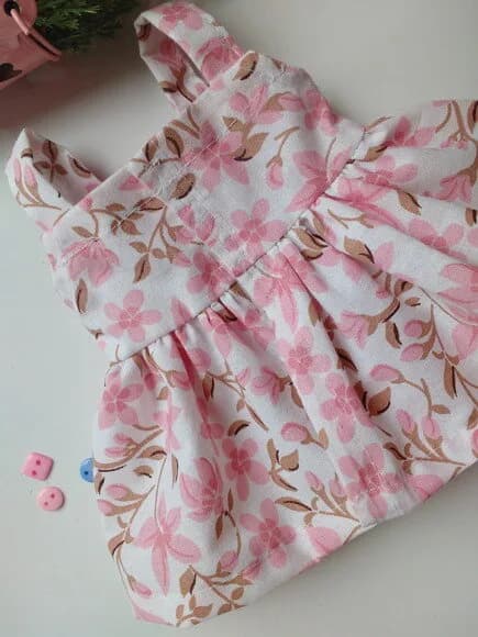 Vestido para Boneca - Chamar Chat Antes de Comprar