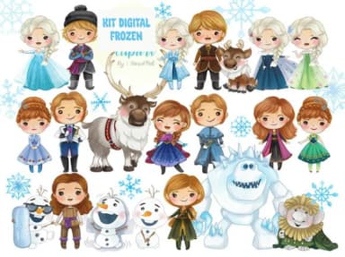 Kit Digital Frozen *01