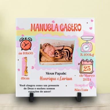 Azulejo Personalizado 20 x 20
