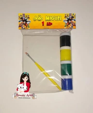 Kit Pintura Personalizado Dragon Ball 2