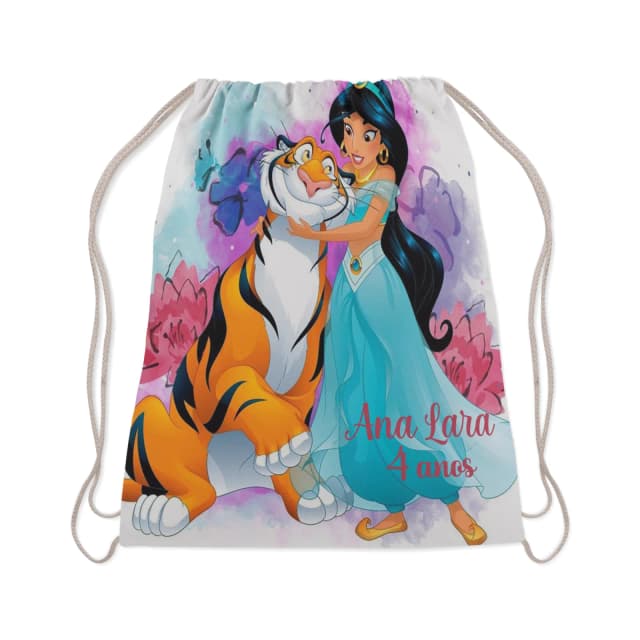 Mochilinha Personalizada da  Jasmine
