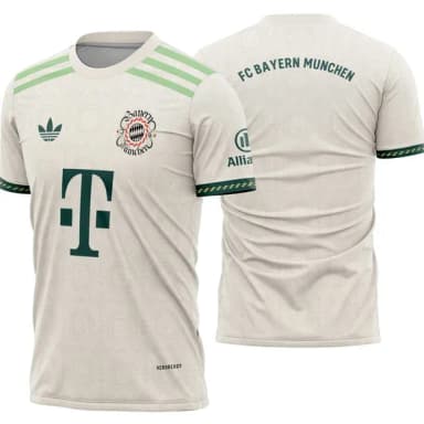 Arte Vetor Camisa Bayern Munich Oktoberfest 2025-2026