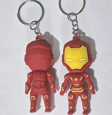 Chaveiro Homem de Ferro 3d - 2 Unidades