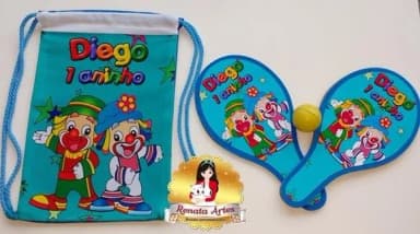 Mochila Ping Pong Tema Patati e Patatá