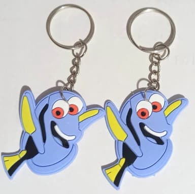 Chaveiro Dory Emborrachado - 6 Unidades