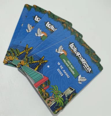 Credencial Personalizada 10x15 para Eventos Festas Shows !
