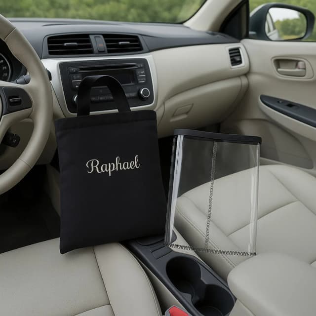Lixeira para Carro com Refil - Dia dos Pais... Personalizado