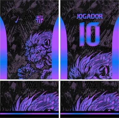 Arte Vetor Camisa Interclasse Leão Mod-713