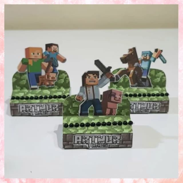 Porta-bis Duplo Minecraft