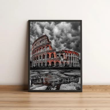 Quadro Coliseu Em Roma 61