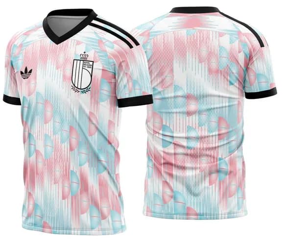 Arte Vetor Camisa Belgica Visita 2026