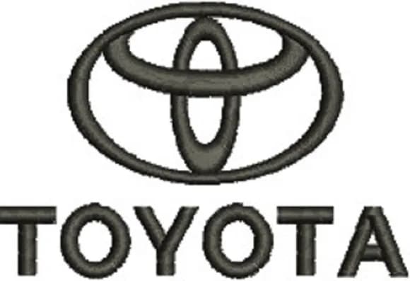 Matriz de Bordado Símbolo Toyota