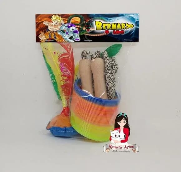 Kit Boa Infância Personalizado Dragon Ball Z
