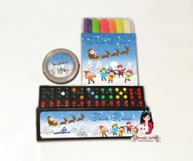 Kit Brincadeira Personalizado de Natal