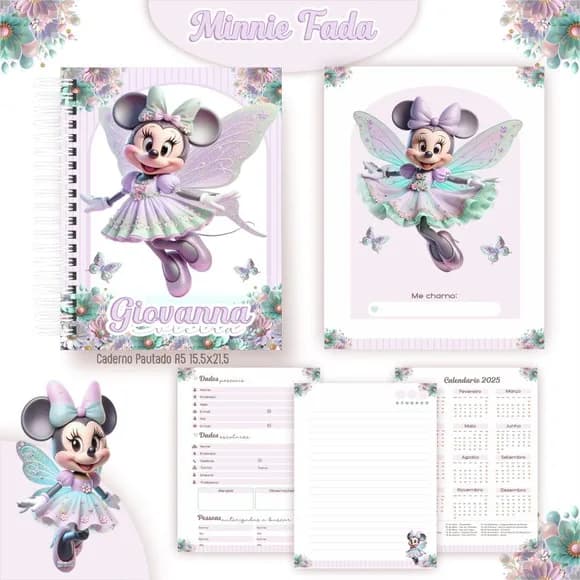 Caderno ou Agenda Personalizada
