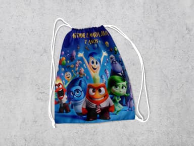 Mochilinha Personalizada para lembrancinhas Divertidamente