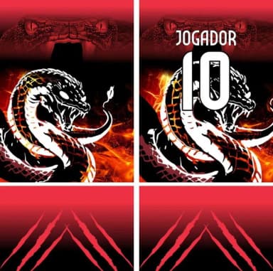 Arte Vetor Camisa Interclasse Cobra Mod-720