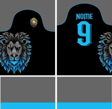 Arte Vetor Camisa Interclasse Leão Mod-128