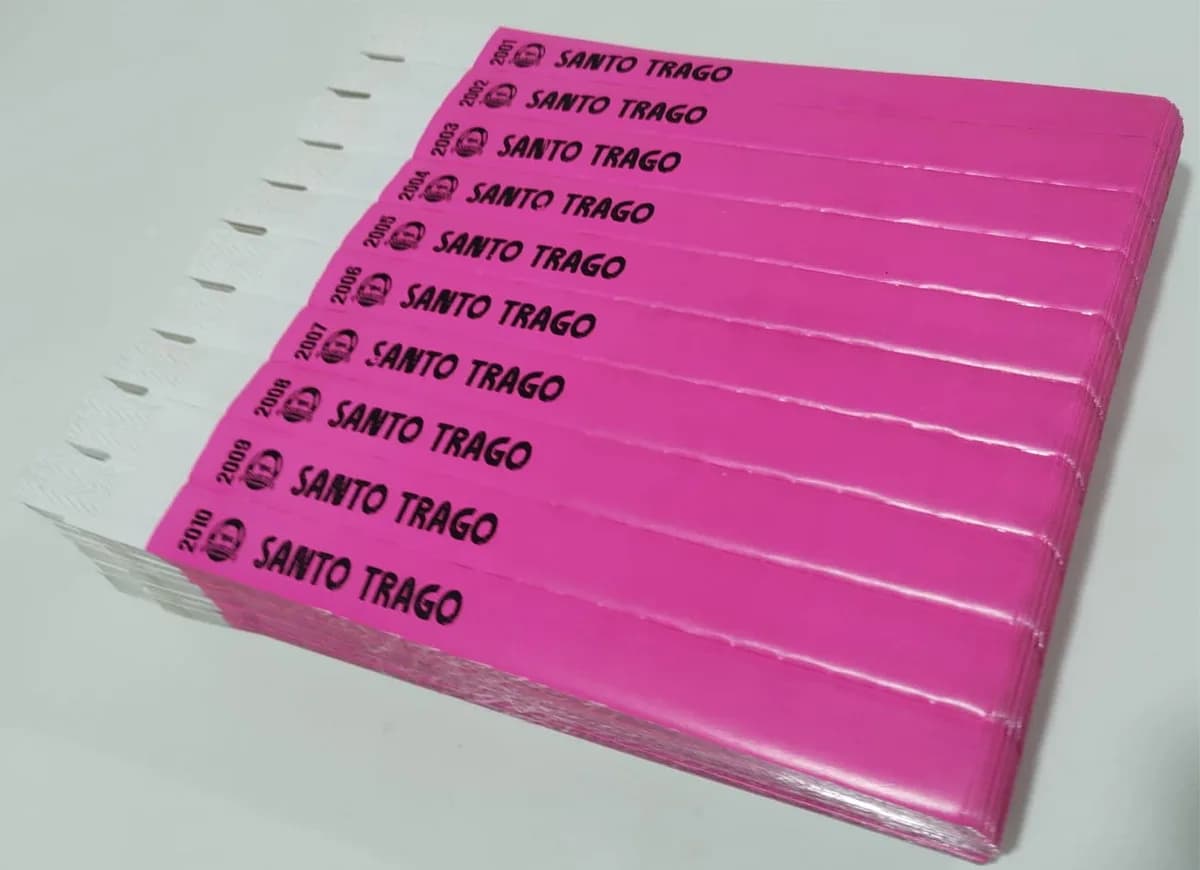 Pulseiras para Festas Personalizadas 50 unds